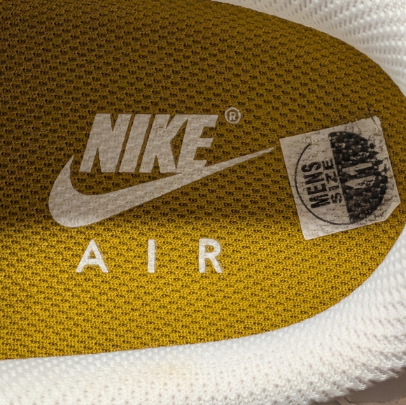 Nike Air Force Ones '07, White Bronzine, Size 11 - Picture 6 of 12